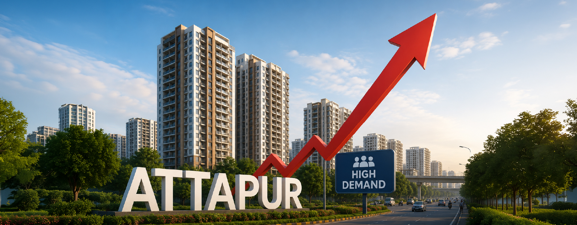 Best luxury apartment locations near ORR Hyderabad for long-term investment